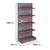 Professional Wall Unit B370  1950X370- 4X370 Shelving System