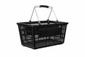 Shopping Baskets 28L Plastic Shopping Baskets with Handles
