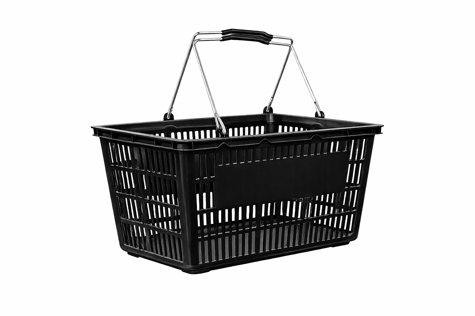 Shopping Baskets 28L Plastic Shopping Baskets with Handles