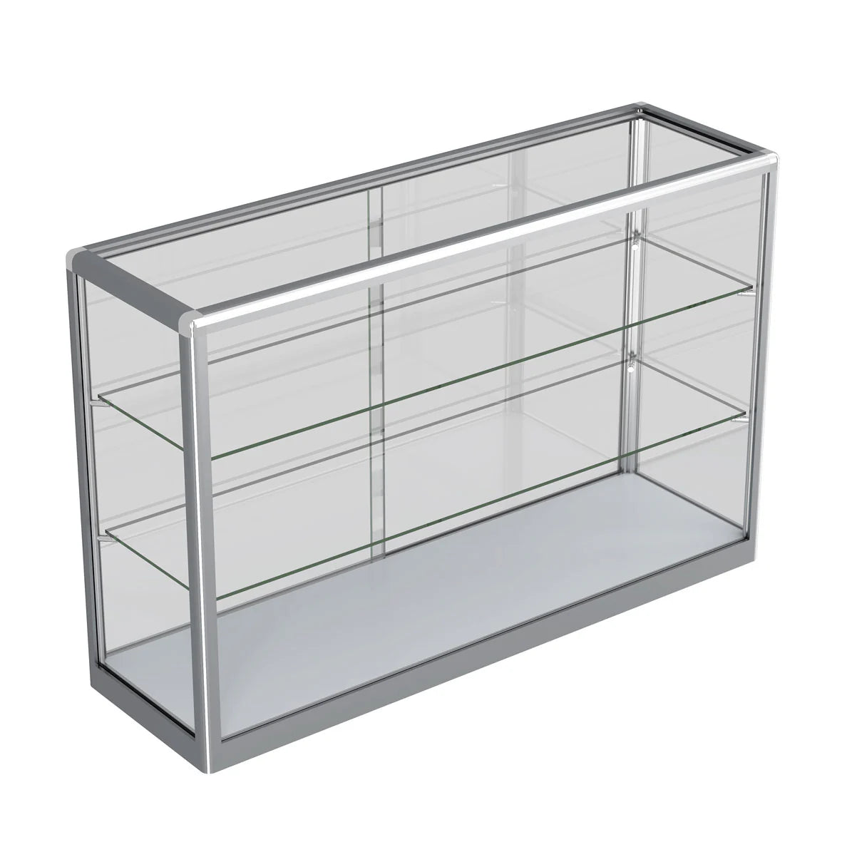 Counter Top Vape Display - Silver (100x65 cm)