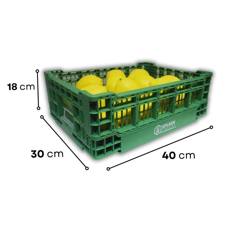 Green Collapsible Vegetable Basket