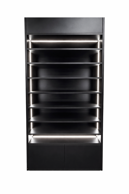 Display Cabinet with LED Light - 2200 x 700 x 400mm