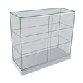 Glass Display Cabinet for Mobile and Retail Shop - White (100 cm)
