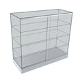 Glass Display Cabinet for Mobile and Retail Shop - White (120 cm)