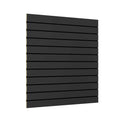 Black Half Size Slatwall Panel
