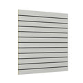 White Half Size Slatwall Panel